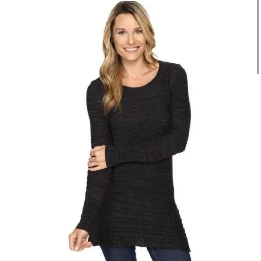 Prana Felicia Tunic Sweater Dress in Coal Size XS - Picture 5 of 12